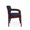 Lesro Lenox 2 Seat Tandem Seating W/ Arm, 44 in W 26 in L 31.5 in H LW2103 - alternate 3